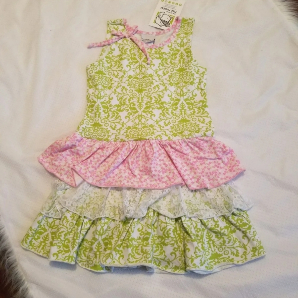 Flap Happy Triple Ruffle Dress